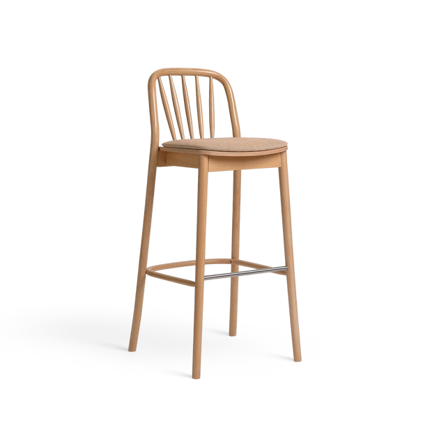 Paged Aldo H-1070 bárszék kárpitozott üléssel, 80 cm ülésmagasság