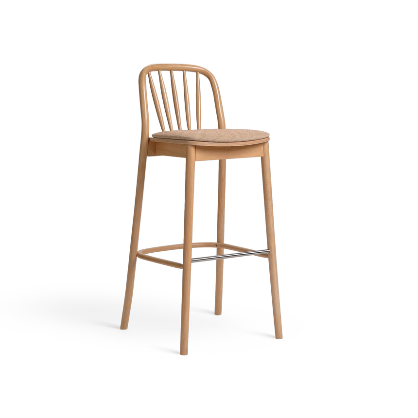 Paged Aldo H-1070 bárszék kárpitozott üléssel, 80 cm ülésmagasság
