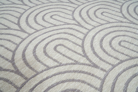 Arco Gray modern szőnyeg szálszerkezete közelről