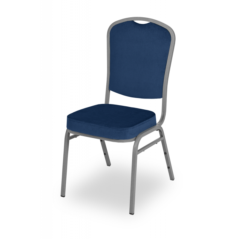 Maestro M03S bankettszék 25×25 mm acélvázzal, kárpitozott háttámlával