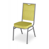 Maestro M05S bankettszék szemből, 20×20 mm-es acélvázzal
