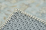 Boho Mint modern szőnyeg felhajtott sarokkal