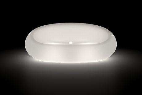 Boom világító kanapé White Light kivitelben, bekapcsolt LED fénnyel