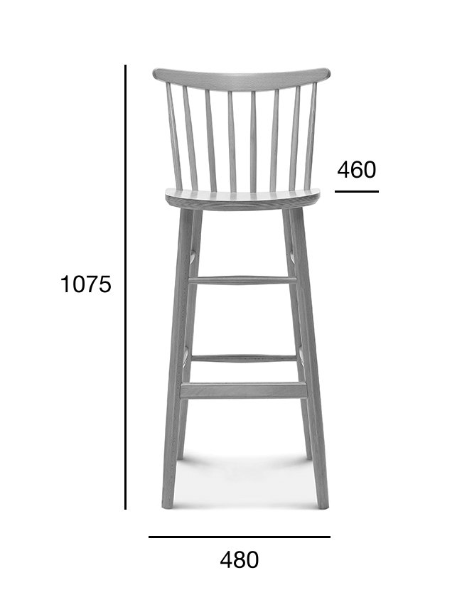 Fameg Wand BST-1102/1 bárszék bárpult mellett, vendéglátó térben