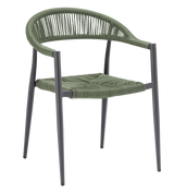 Záhradná stolička Jonah, zelená