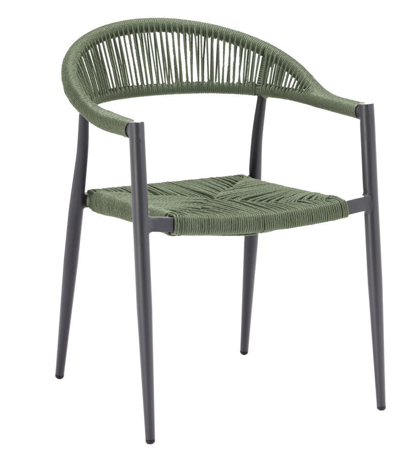 Záhradná stolička Jonah, zelená