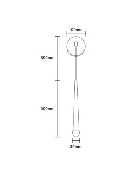 Nástenná lampa CM Karen