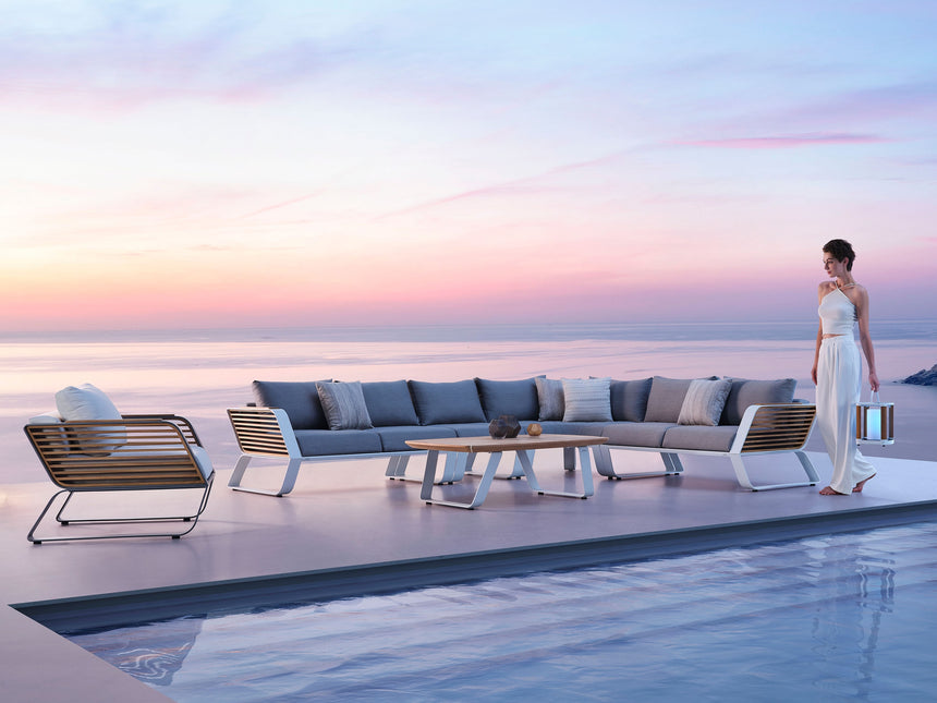 Záhradná pohovka Higold Wing pre 6 osôb - Jachta s lepidlom