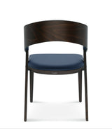 Drevená útulná reštauračná stolička B-1404