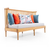 Reštauračná lavica v tvare klietky vo výbere farieb