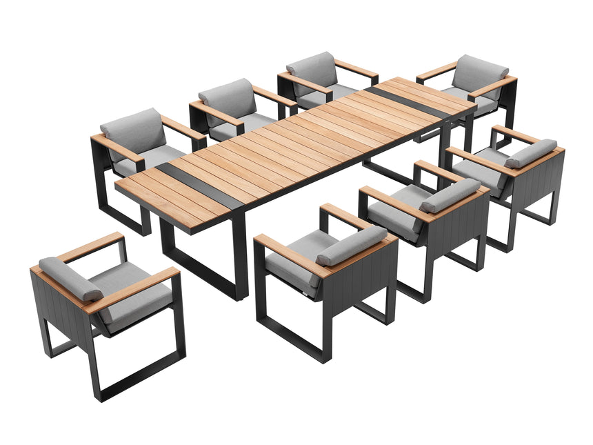 Higold Cambusa 8 személyes kerti étkezőszett