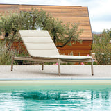 Lehátko Grattoni Atol, svetlohnedé