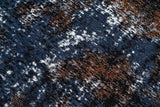 Flame Rusty Blue modern szőnyeg felülete közeli nézetben