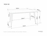 Jedálenský stôl Rion 160 II
