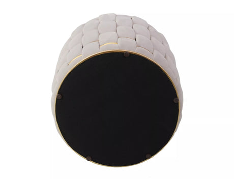Zamatový puf Tiara I