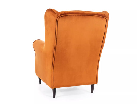 Zamatové kreslo Barón IV.