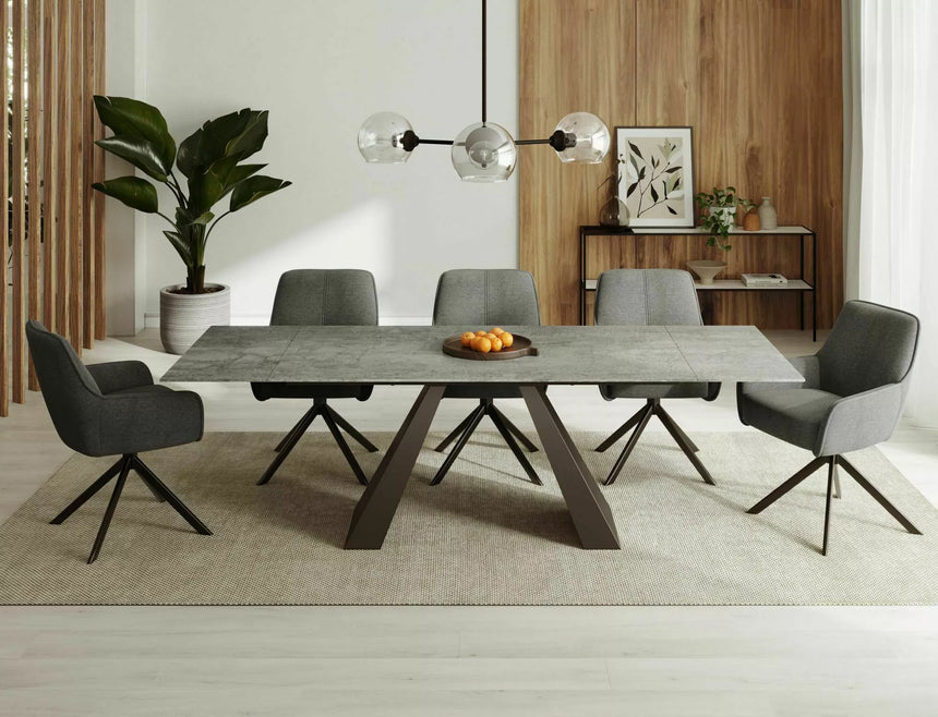 Keramický jedálenský stôl Salvadore Pietra Di Savoia