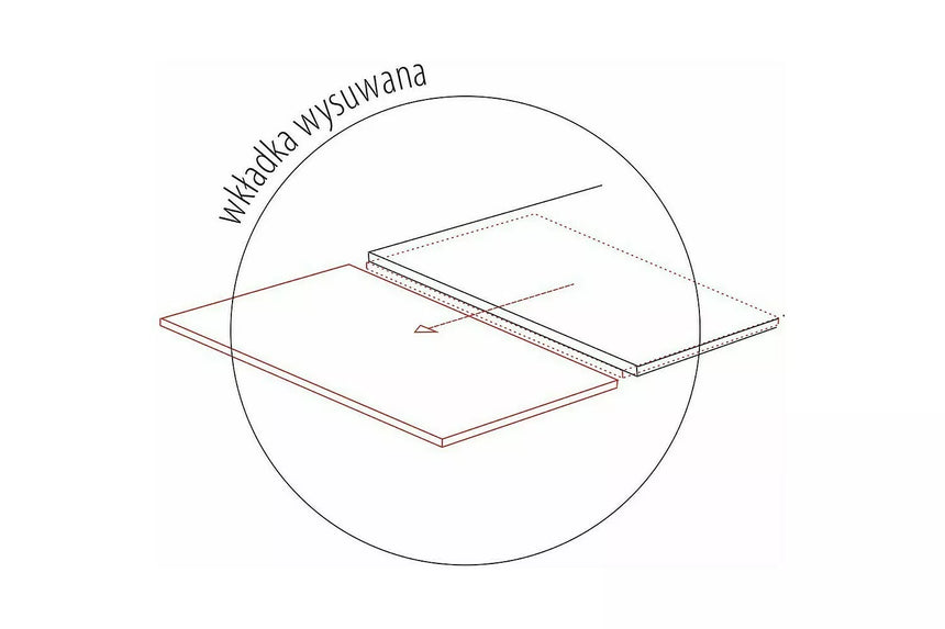 Jedálenský stôl Westin z keramiky a dreva