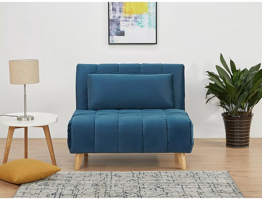 Zamatové kreslo Billy I.