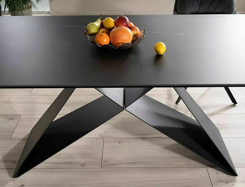 Jedálenský stôl Westin Keramika Sahara Noir