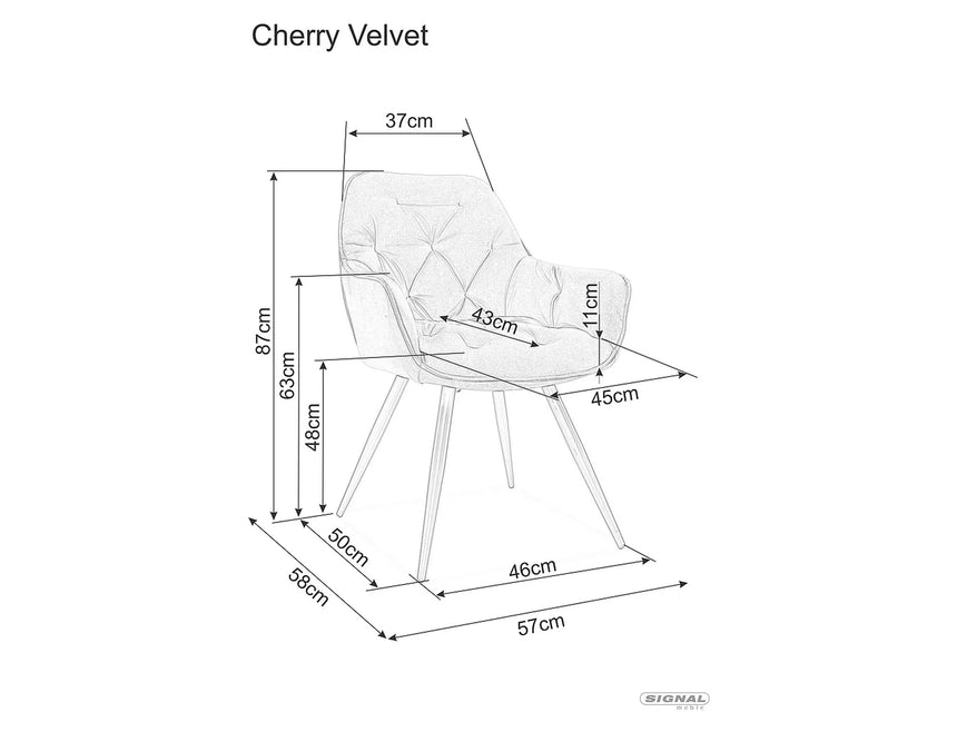 Stolička Cherry Buffalo I.