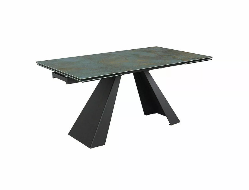 Keramický jedálenský stôl Salvadore Ossido Verde