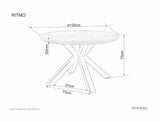 Jedálenský stôl Ritmo