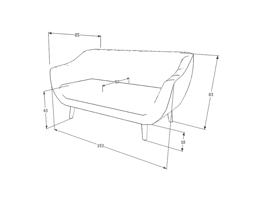 Pohovka Elite 2 Velvet II.