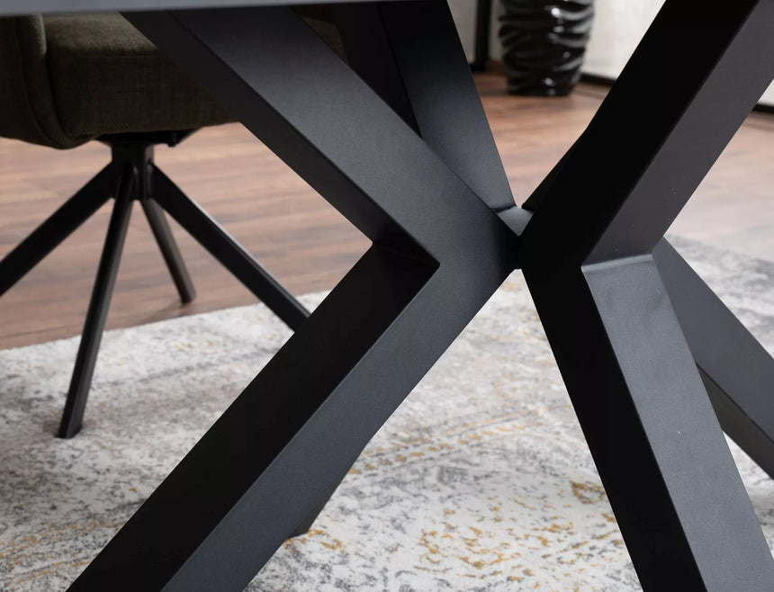 Jedálenský stôl Columbus Keramický Amber Bianco