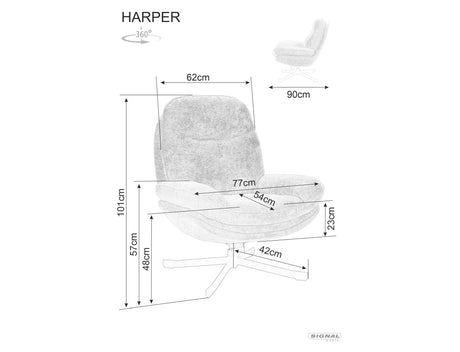Kreslo Harper IV.