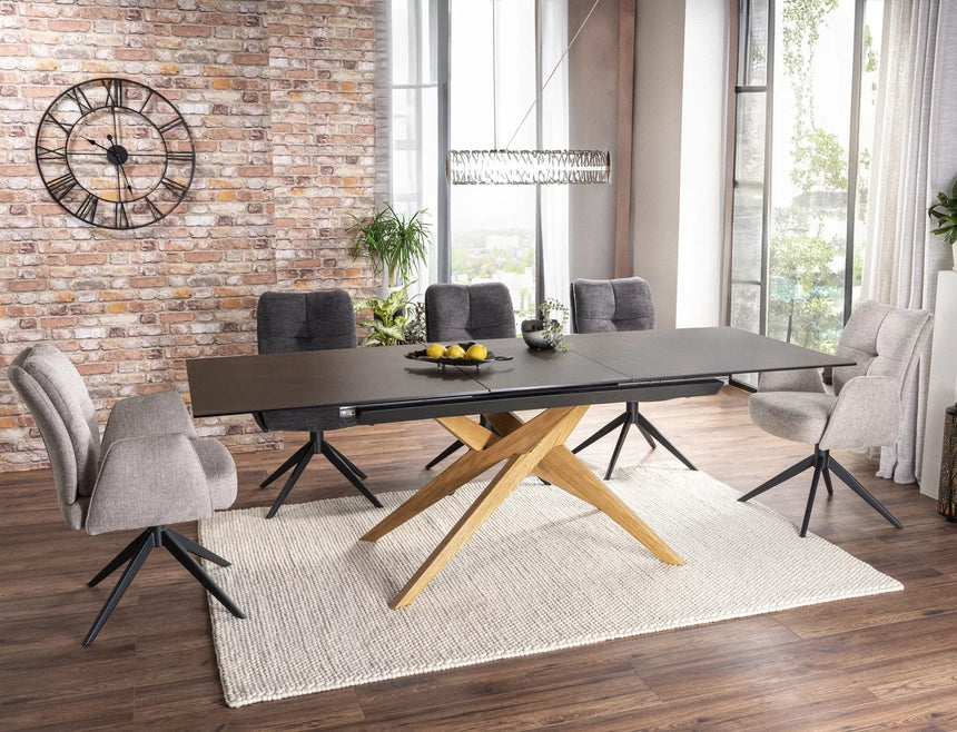 Jedálenský stôl Loreto Ceramics Ossido Bruno