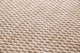 Grano Amber kerek kültéri szőnyeg szálszerkezete közelről