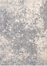 Ives Warm Blue modern szőnyeg enteriőrben