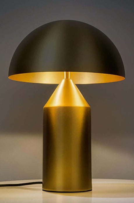 Stolová lampa Fungo zlatá
