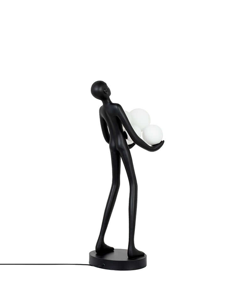 Stolová lampa Human Premium čierna