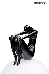 Stolová lampa Uomo 35 čierna