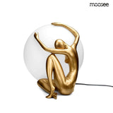 Stolová lampa Uomo 50 zlatá