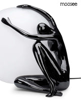 Stolová lampa Uomo 50 čierna