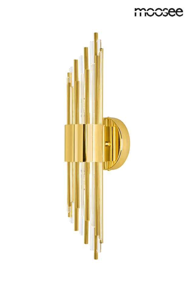 4. Nástenná lampa Amadeo zlatá