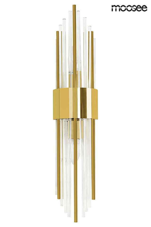 82. Nástenná lampa Amanda zlatá