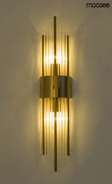 82. Nástenná lampa Amanda zlatá