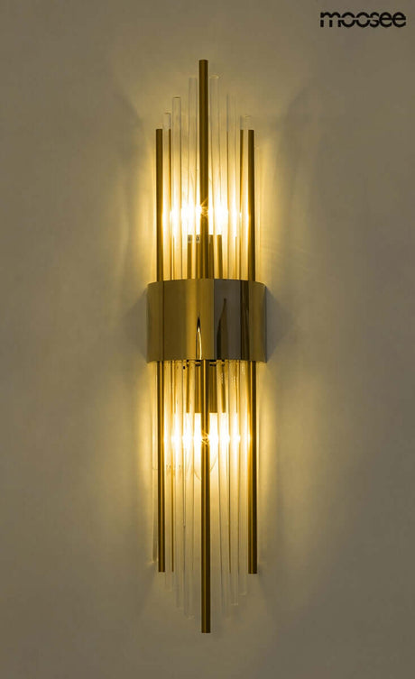82. Nástenná lampa Amanda zlatá
