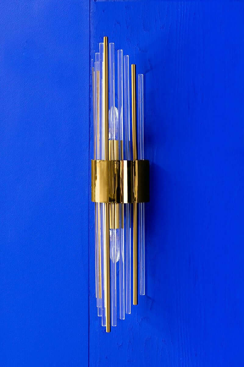 82. Nástenná lampa Amanda zlatá