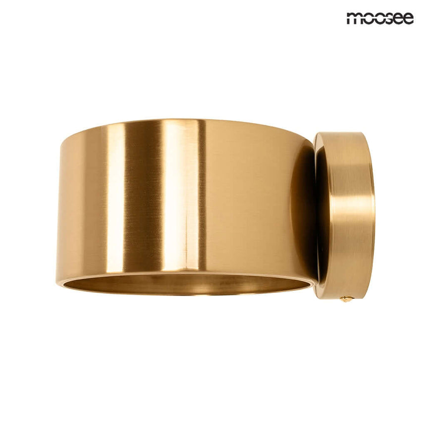 15. Nástenná lampa Arro zlatá