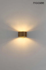 15. Nástenná lampa Arro zlatá