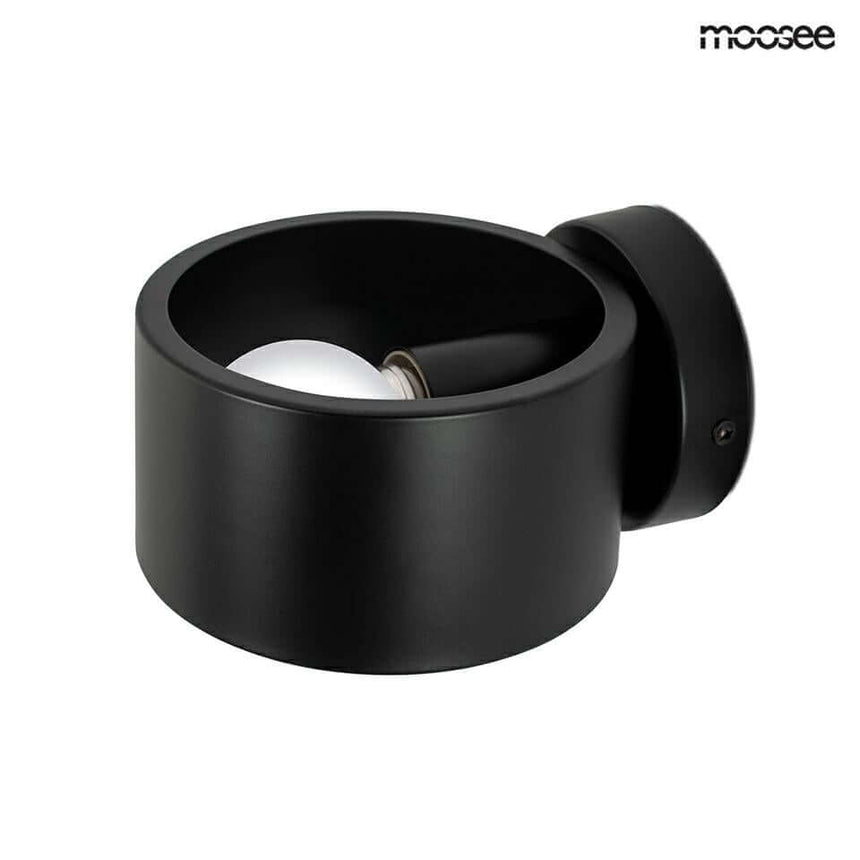 Nástenná lampa Arro čierna