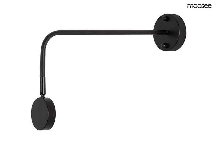 Nástenná lampa Axel čierna