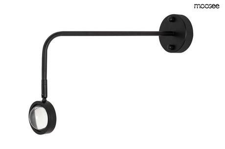 Nástenná lampa Axel čierna