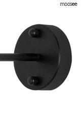 Nástenná lampa Axel čierna