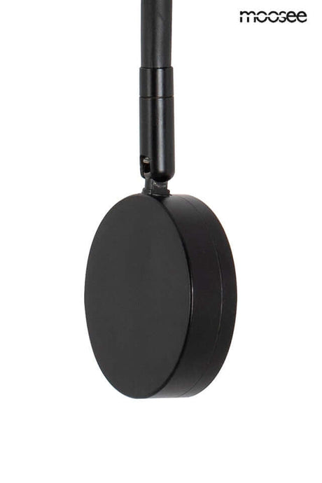 Nástenná lampa Axel čierna